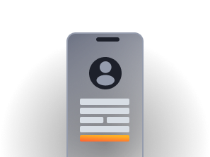 Fill in your profile and top up your account